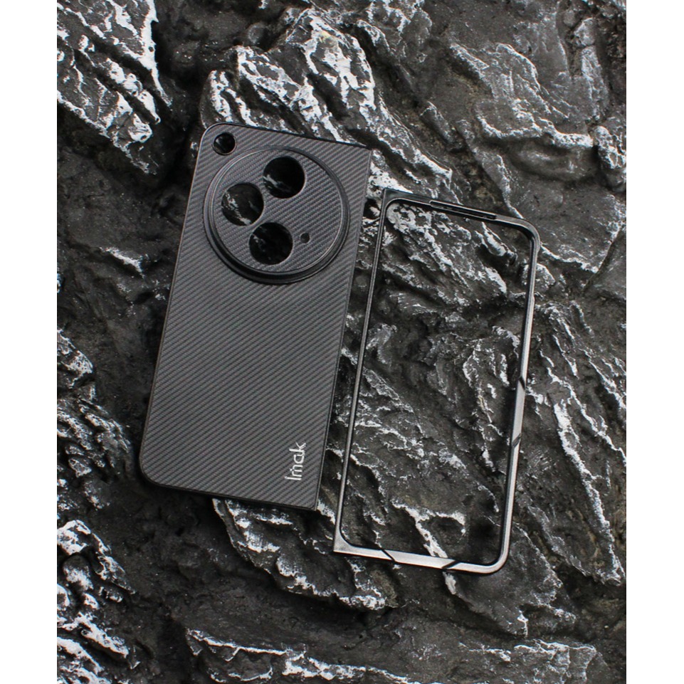 Imak OPPO Find N3 睿翼保護殼 保護套 手機殼 碳纖維紋 耐磨 防滑 抗指紋 鏡頭全包-細節圖7