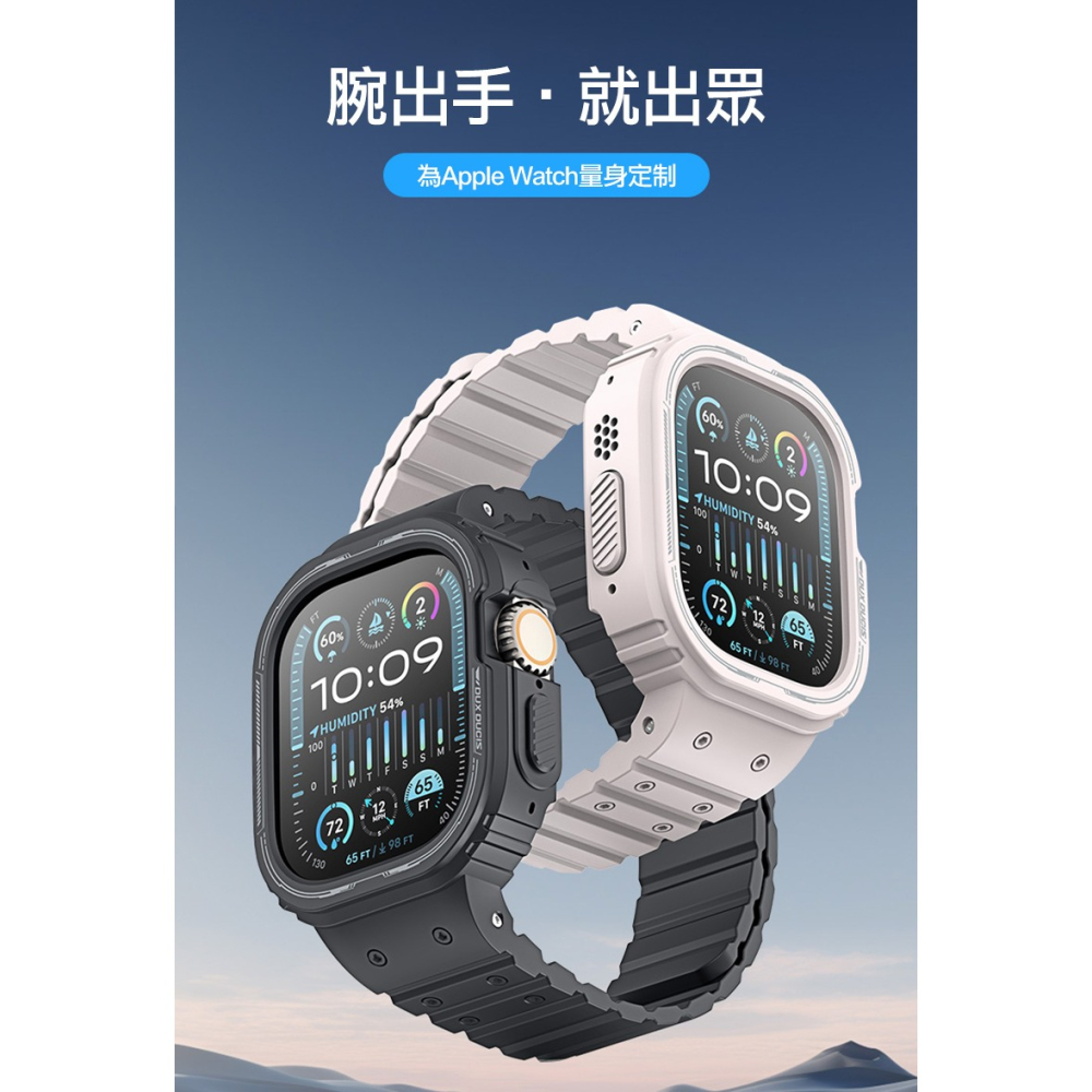 DUX DUCIS Apple Watch (38/40/41mm) OA 一體式錶帶-細節圖2