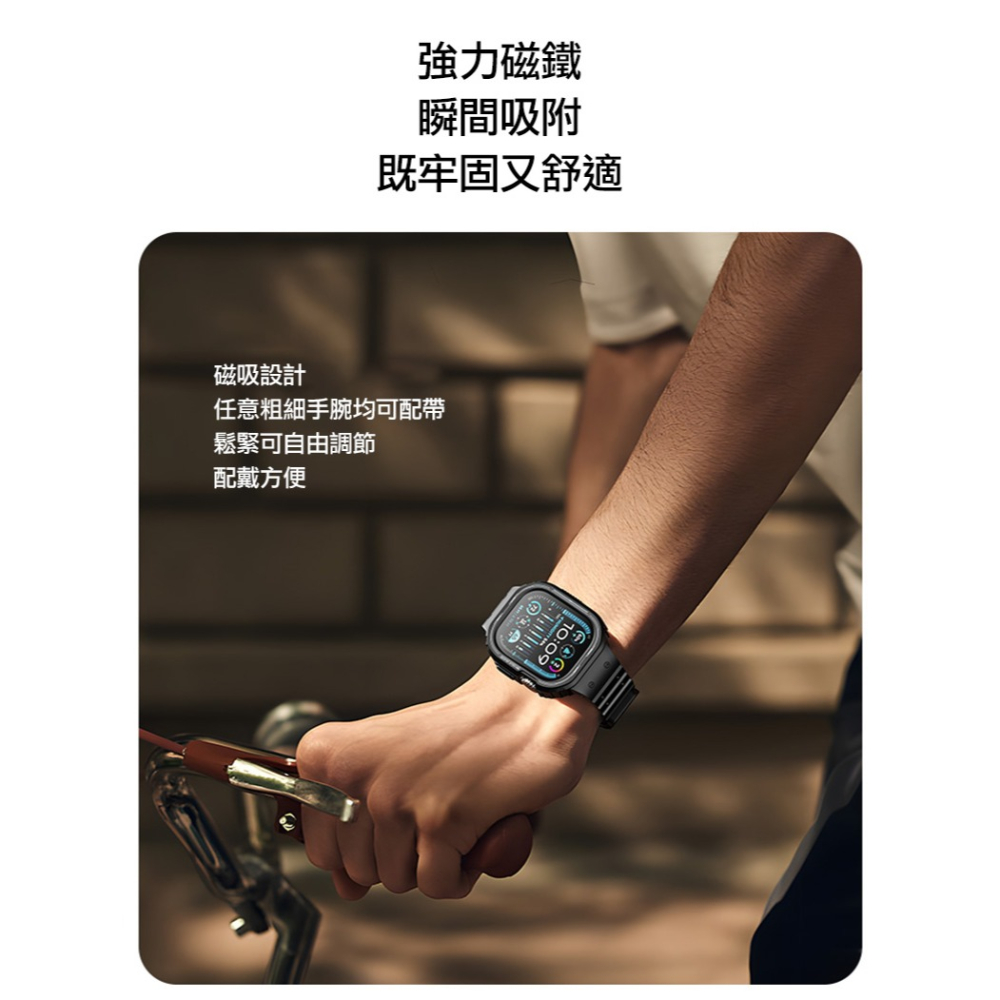 DUX DUCIS Apple Watch (38/40/41mm) OA 一體式錶帶-細節圖5