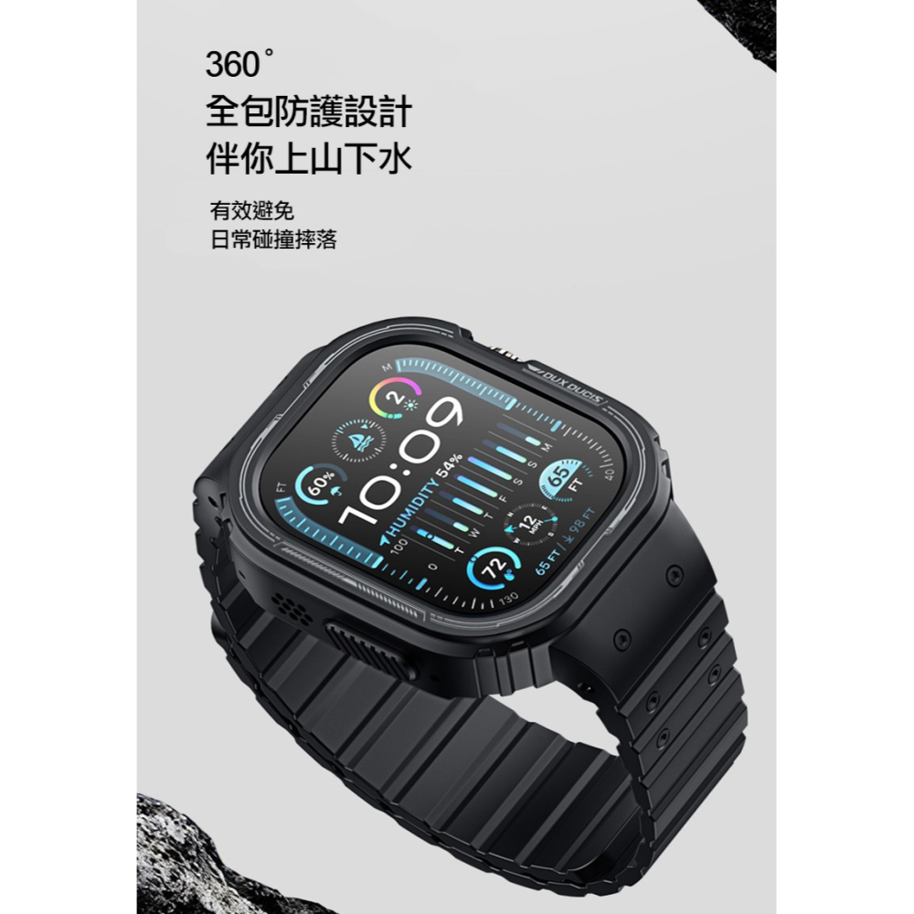 DUX DUCIS Apple Watch (38/40/41mm) OA 一體式錶帶-細節圖9