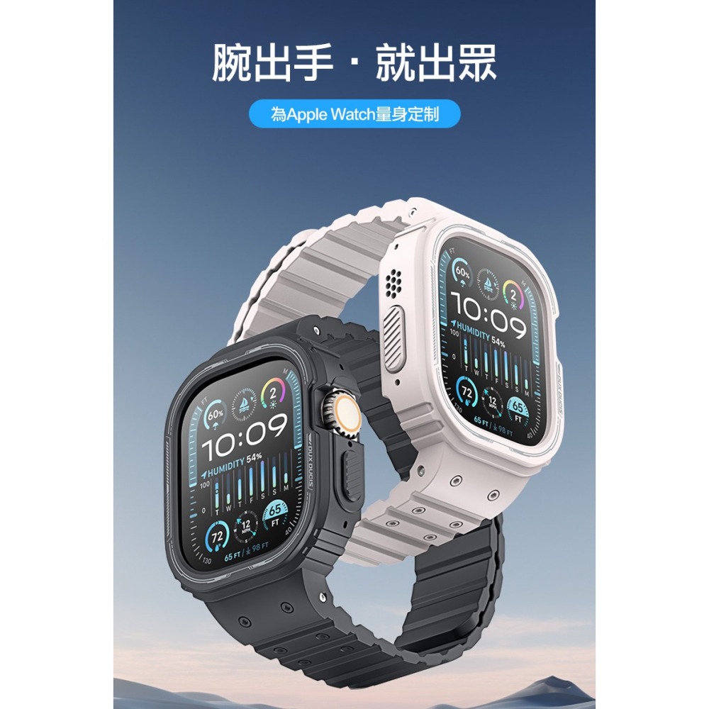 DUX DUCIS Apple Watch (42/44/45mm) OA 一體式錶帶-細節圖2