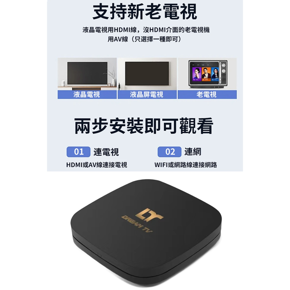 Dream 夢想數位 DREAM DAWN (黎明款) 夢想盒子 認證機種 Android TV Google 認證-細節圖5