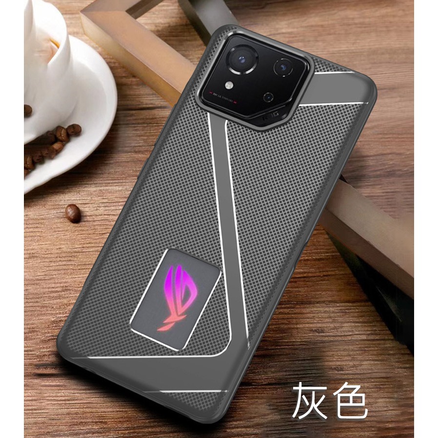 QinD ASUS 華碩 ROG Phone 8/ROG Phone 8 Pro 全包散熱手機殼 保護套 保護殼 軟套-細節圖2