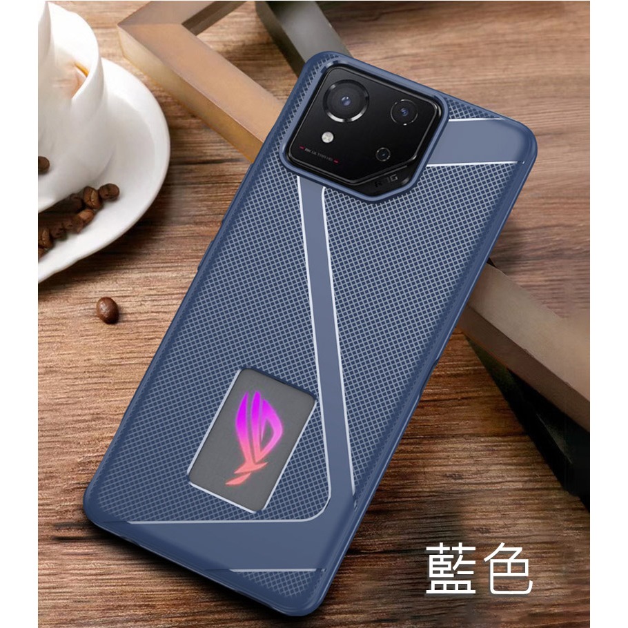 QinD ASUS 華碩 ROG Phone 8/ROG Phone 8 Pro 全包散熱手機殼 保護套 保護殼 軟套-細節圖3