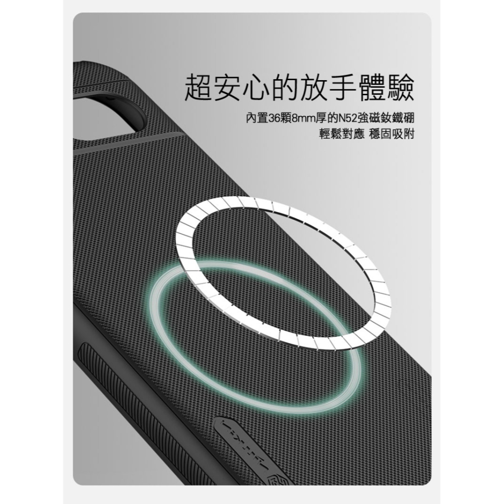 NILLKIN Google Pixel 8a 磨砂護盾 Pro 磁吸保護殼 磁吸殼 保護套 手機殼 支援-細節圖5