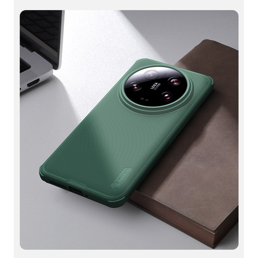 NILLKIN Xiaomi 小米 14 Ultra 磨砂護盾 Pro 磁吸保護殼 保護套 手機殼 磁吸殼 雙料殼-細節圖3