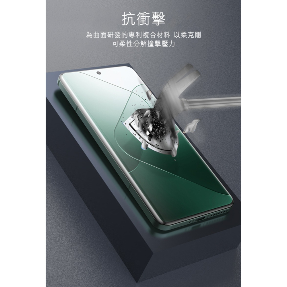 NILLKIN Xiaomi 小米 14 Pro 抗衝擊曲面膜(兩片裝) 贈貼膜神器 滿版 螢幕貼 保護貼 不卡殼-細節圖9