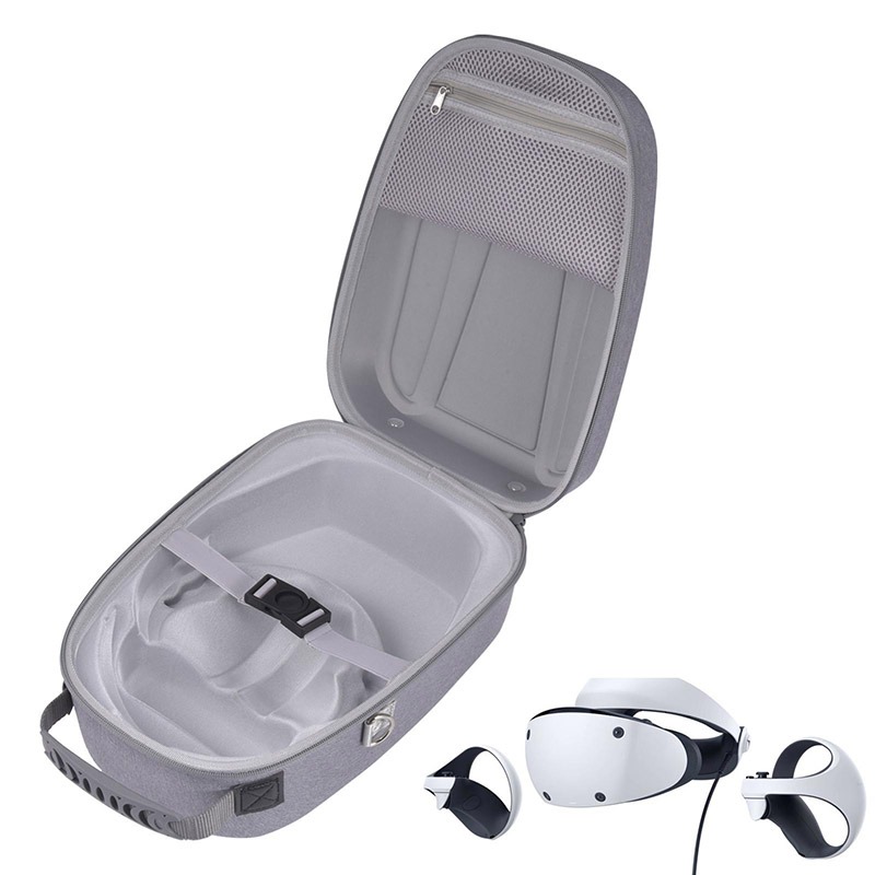 QinD PlayStation VR2 手提斜背收納包 3D 硬殼 攜行包 手提包 外出包-細節圖7