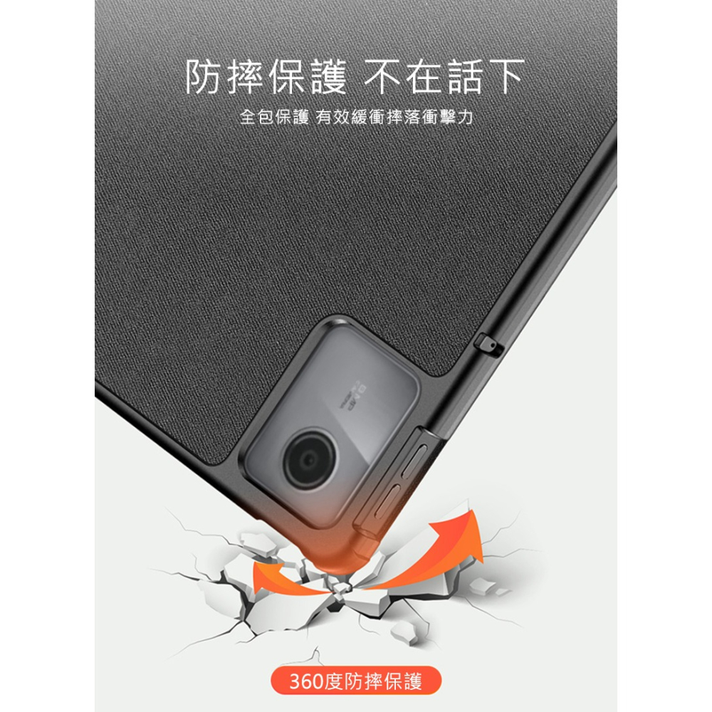 DUX DUCIS Lenovo Tab M11 DOMO 皮套 平板保護套 保護殼 三折皮套 防摔套-細節圖5