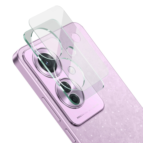Imak OPPO Reno 11F 5G 鏡頭玻璃貼(一體式) 奈米吸附 鏡頭貼 鏡頭保護貼 (透明/曜黑)
