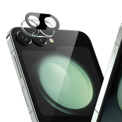 Imak 艾美克 SAMSUNG 三星 Galaxy Z Flip 6 5G 鏡頭玻璃貼(一體式)(曜黑版)