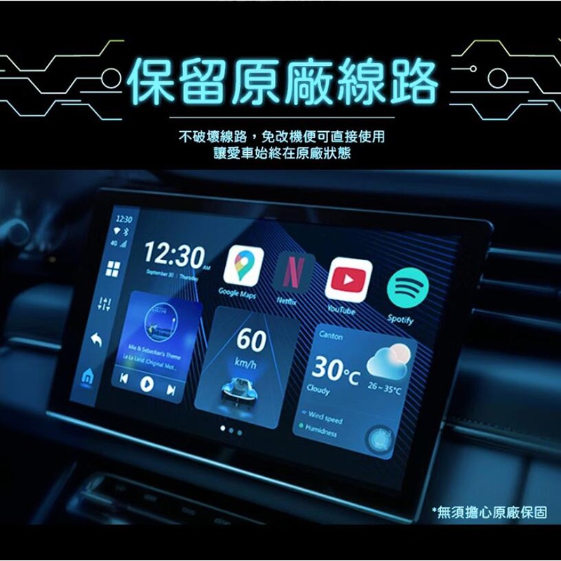 Ottocast P3 2024年新款 Aibox 全配 台灣公司貨 蘋果 CarPlay 安卓 Auto 分割螢幕-細節圖4