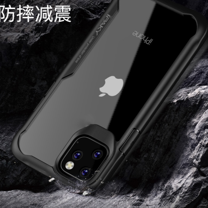 羽盾 TPU軟殼 iPhone 13 12 11 promax金鋼矽膠套 防摔抗震 全包保護殼 輕薄 高透背板 HD晶透-細節圖6