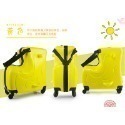 ♕京軒♕兒童騎乘行李箱 24吋《檢驗合格》 防盜密碼鎖 拉桿 安全帶設計 行李箱 兒童行李箱 騎乘行李箱-規格圖11
