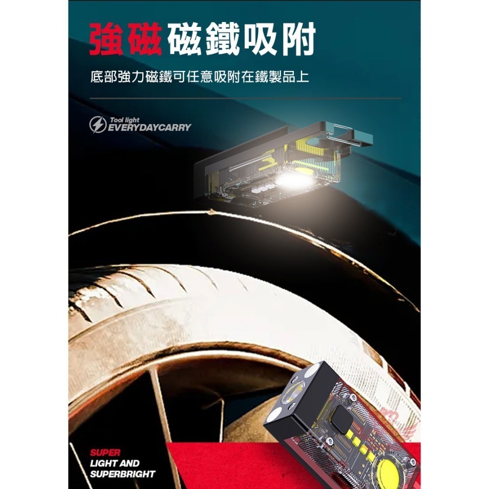 ♕京軒♕Z04多功能鑰匙扣燈 太陽能充電 遠近兩用 高續航 生活防水 應急燈 緊急照明 手電筒 露營燈 便攜燈-細節圖7