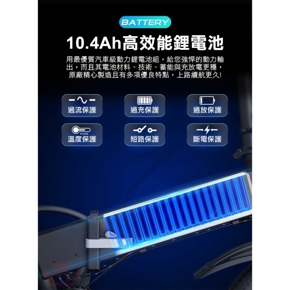 ♕京軒♕iFreego M2電動折疊自行車 分期0利率 七段變速 摺疊車 腳踏車 電動車 自行車 電輔車-細節圖4