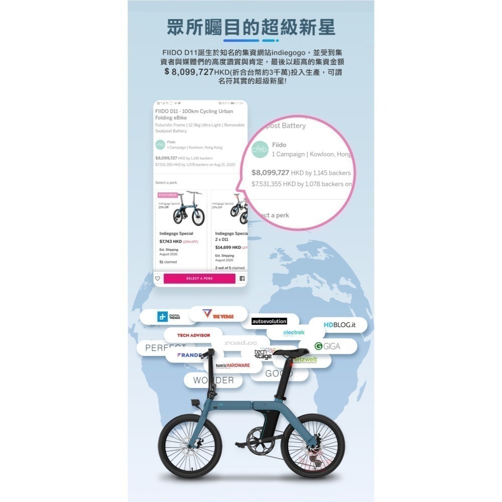 ♕京軒♕FIIDO D11電動變速自行車『免運』三種模式 七段變速 公路車 電動車 腳踏車 自行車 折疊車-細節圖2
