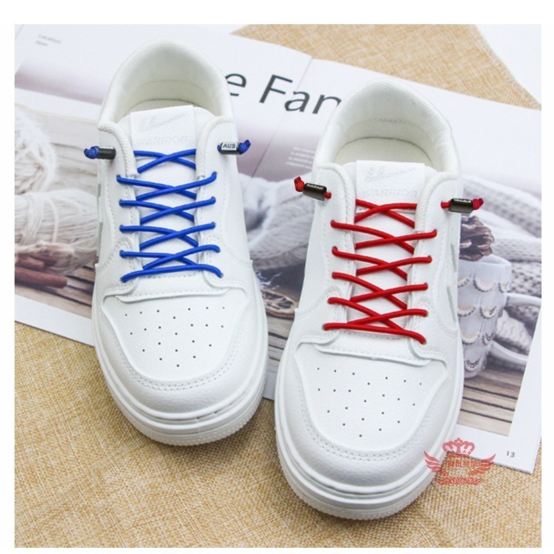 ♕京軒♕免繫彈力鞋帶 一秒穿脫 超強回彈《12色現貨+快速出貨》懶人鞋帶 免綁鞋帶 彈力鞋帶 鞋帶 鞋材-細節圖11