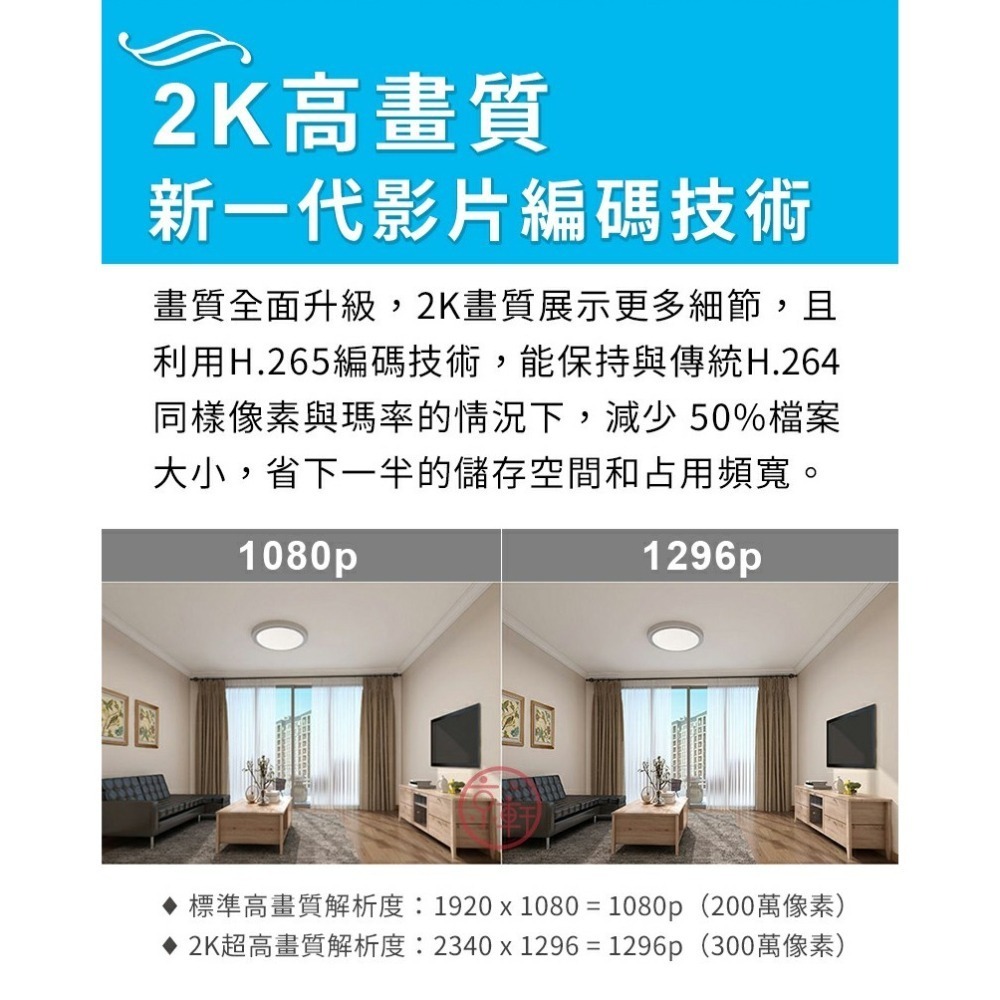 ♕京軒興業♕小米監視器《2K雲台版 微光全彩》300萬像素 雙向語音 紅外線夜視 AI偵測 即時監控 監視器 攝影機-細節圖2