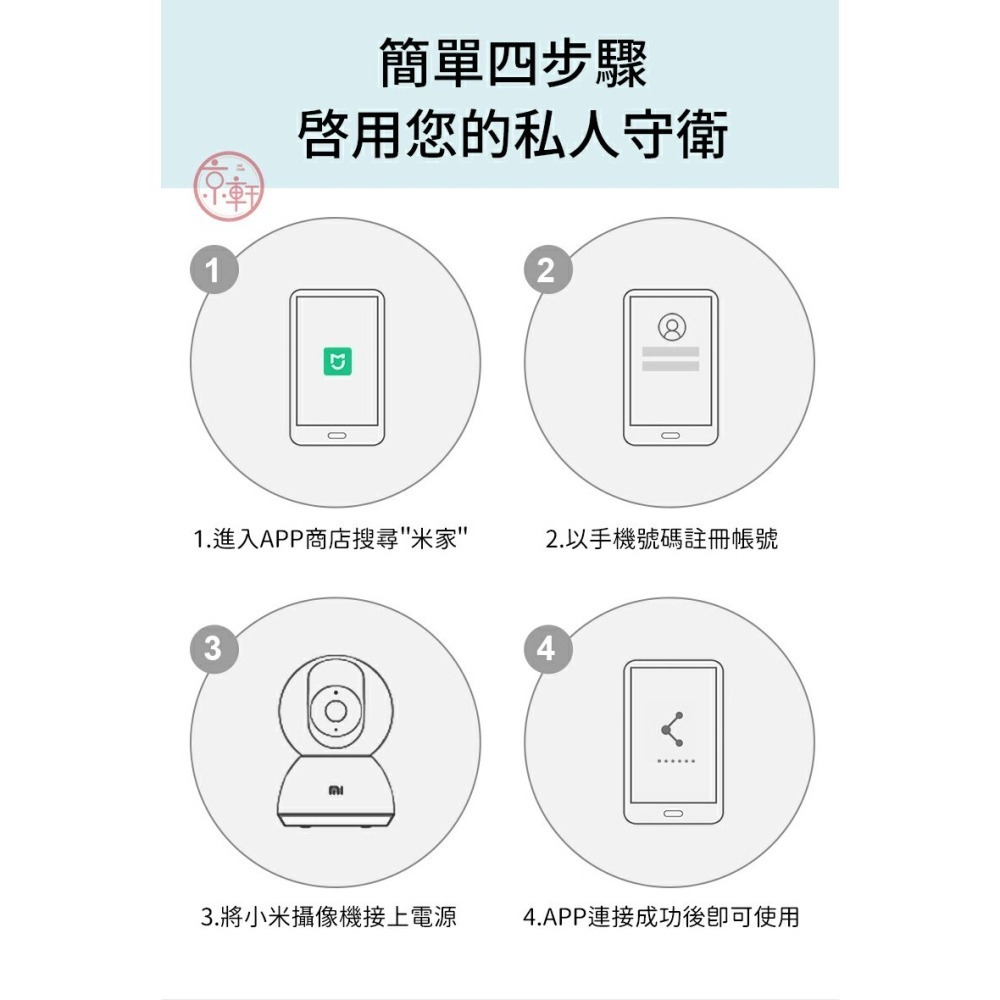 ♕京軒興業♕小米監視器《2K雲台版 微光全彩》300萬像素 雙向語音 紅外線夜視 AI偵測 即時監控 監視器 攝影機-細節圖7