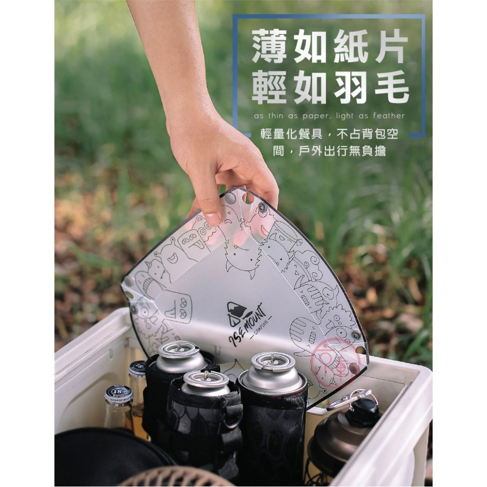 ♕京軒♕環保折疊餐具3件套組《快速出貨》易攜帶 環保餐具 旅行餐具 野餐餐具 杯子 碗盤 郊遊 野炊-細節圖3