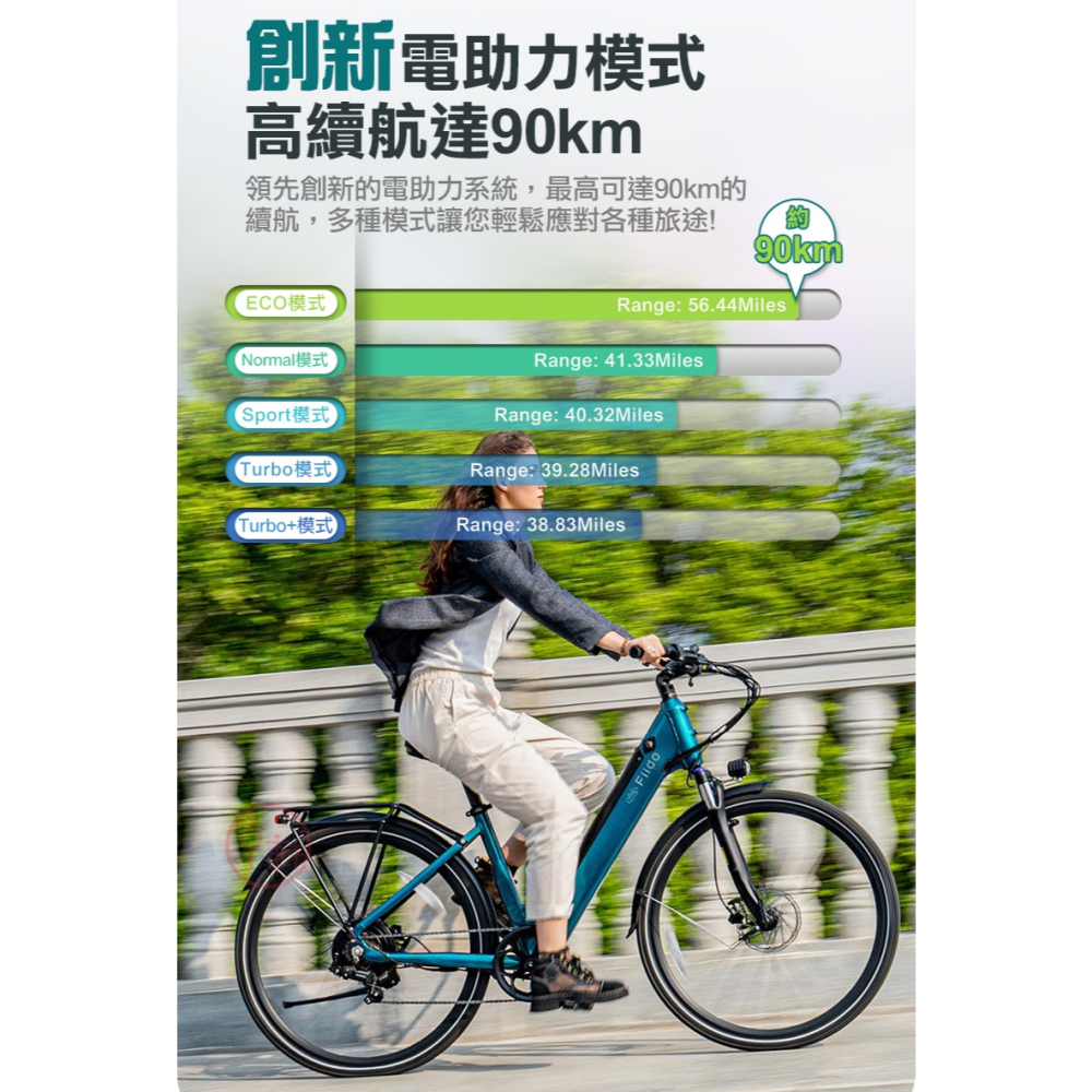 ♕京軒興業♕FIIDO C11電動輔助自行車《分期0利率+現貨》可拆電池 90公里版 電動自行車 腳踏車 電動車-細節圖2