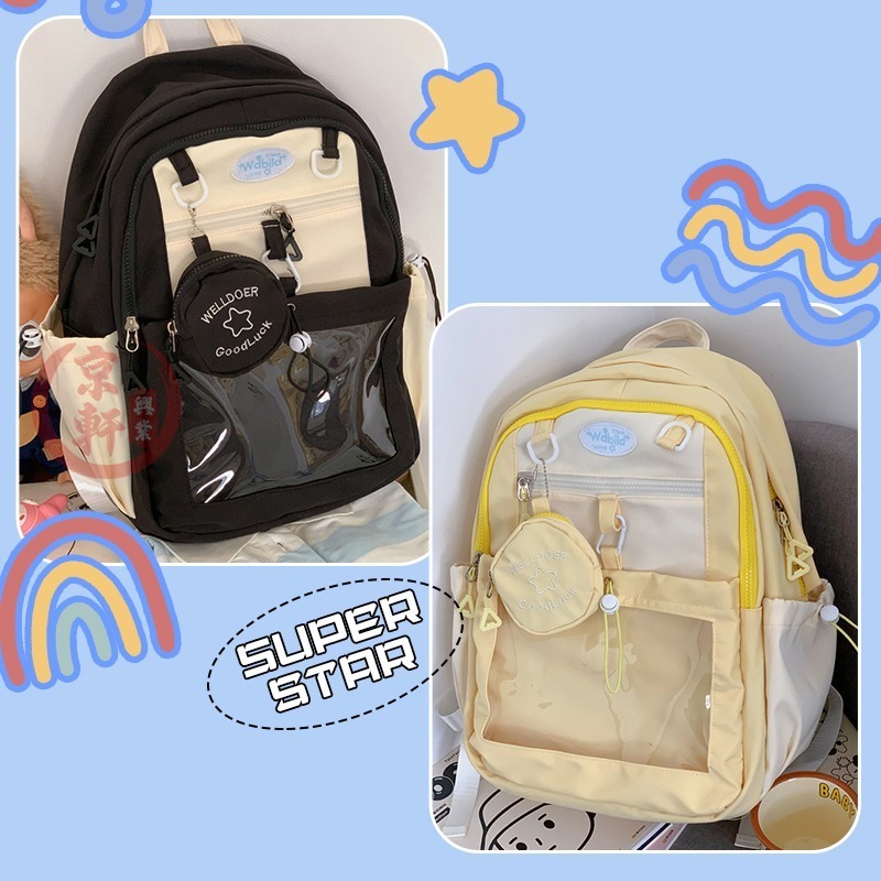 ♕京軒♕兒童書包《送零錢包》大容量 多層收納 減壓書包 旅行 筆電包 背包 外出包 後背包 曬娃包-細節圖10