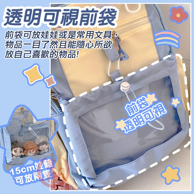 ♕京軒♕兒童書包《送零錢包》大容量 多層收納 減壓書包 旅行 筆電包 背包 外出包 後背包 曬娃包-細節圖8