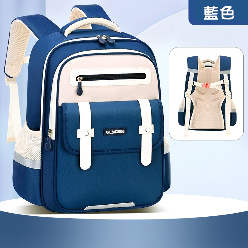 兒童書包 國小書包 大容量多層收納 防潑水 後背包 旅行筆電包｜京軒-規格圖9