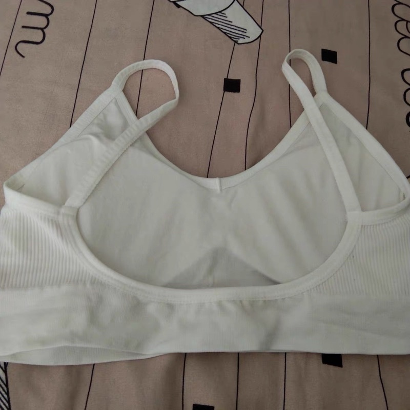 ❤️現貨在台，黑.白 無鋼圈 性感 露背洋裝 防走光 抹胸 內衣 性感 V領 露背 吊帶 內搭 背心 上衣-細節圖5