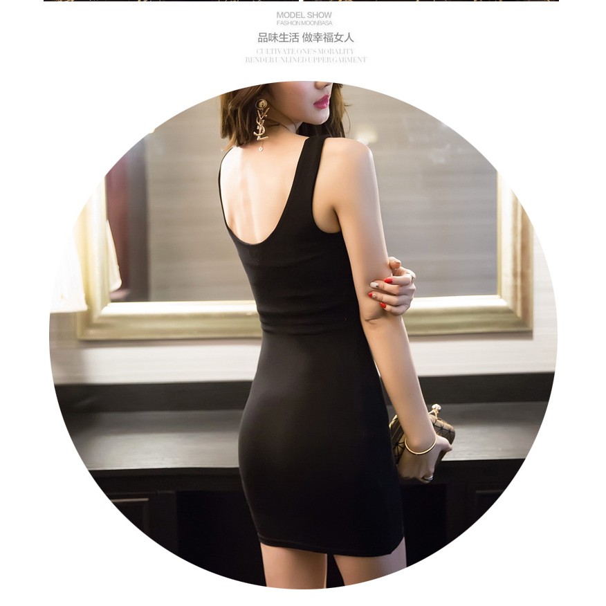 *現貨在台，S- 4XL 中大尺碼 性感 包臀 禮服 無袖 貼身 抹胸 洋裝 禮服 V領 女神 婚宴 背心裙 背心 包臀-細節圖4