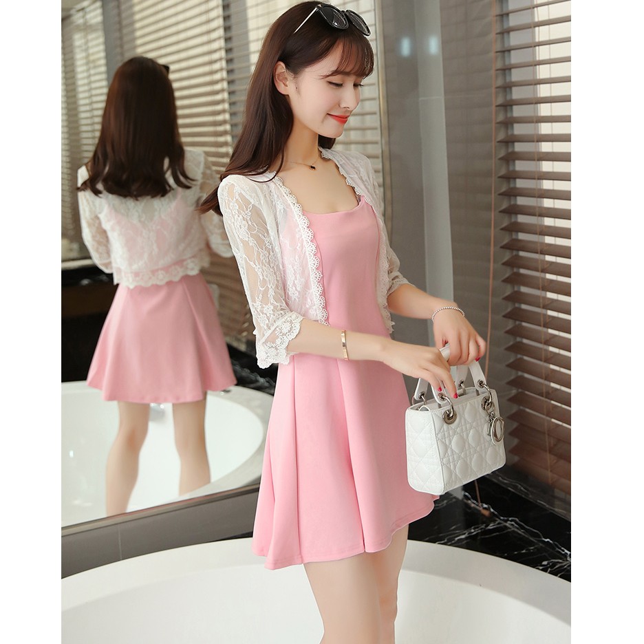 *現貨在台，黑.白S- 2XL.3XL 蕾絲 小披肩 短外套 小外套 禮服 罩衫 短版 花邊 仙女 新娘 伴娘-細節圖2