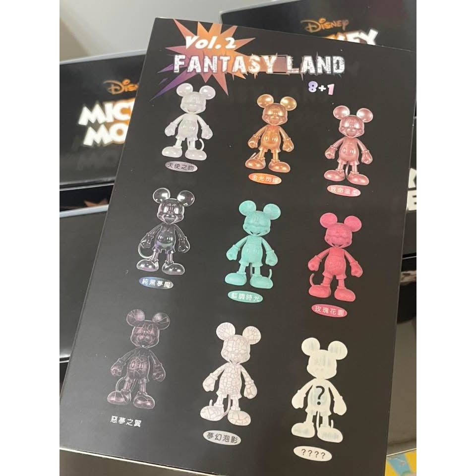 全新迪士尼盒玩 繽紛米奇系列盲盒-細節圖2