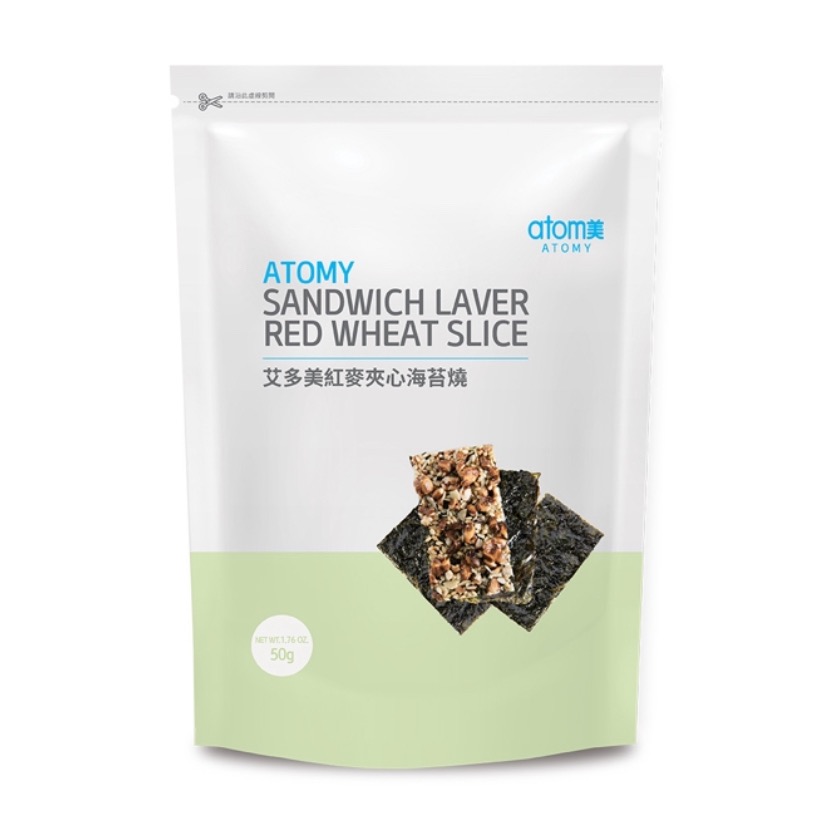 艾多美 Atom 海苔燒 杏仁 紫米 紅麥 南瓜子-規格圖3