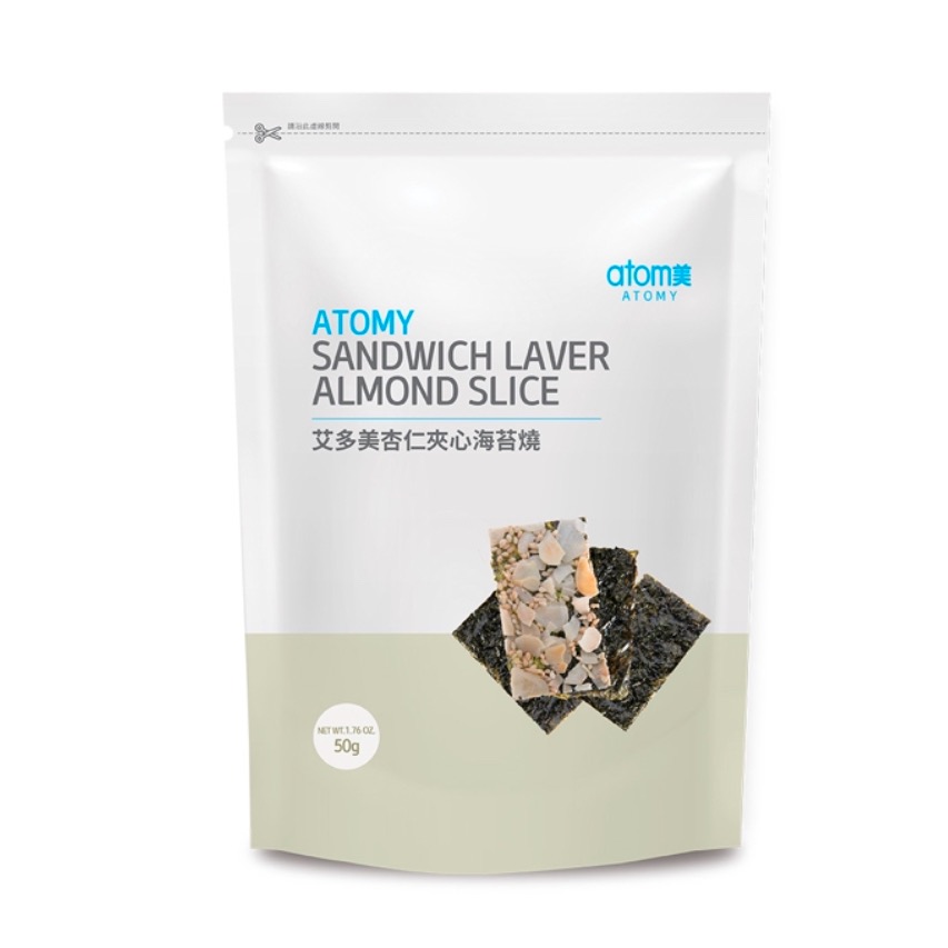 艾多美 Atom 海苔燒 杏仁 紫米 紅麥 南瓜子-規格圖3