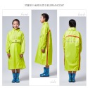 【寶嘉尼BAOGANI】B10 兒童旅行者背包型雨衣(上學雨衣、YKK拉鍊、專利背包空間)-規格圖11
