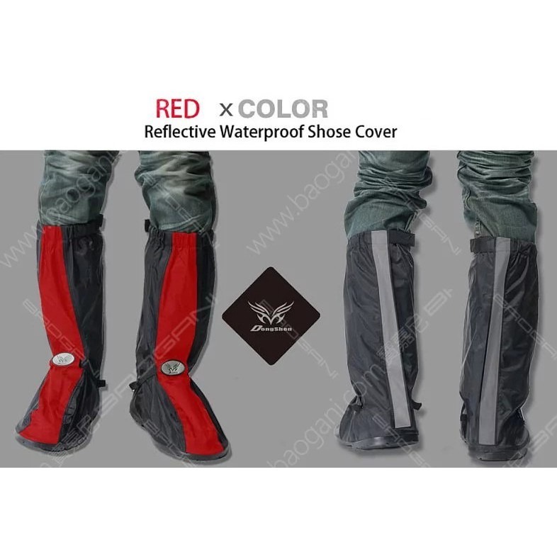東伸 DongShen 17-4 反光厚底耐磨尼龍鞋套-細節圖3