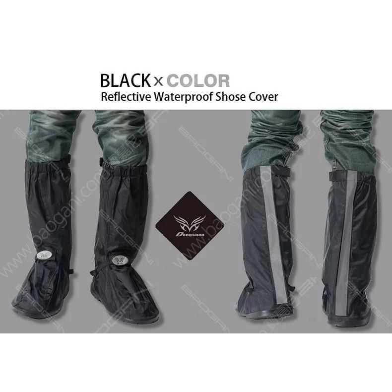 東伸 DongShen 17-4 反光厚底耐磨尼龍鞋套-細節圖4