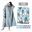 東伸 DongShen 戀戀三角大衣式雨衣-規格圖8