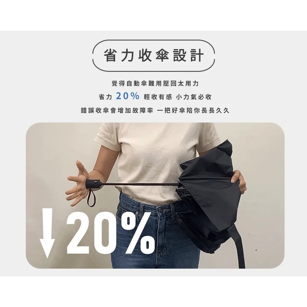 (IF35)20吋降溫省力碳纖超輕自動折傘|自動傘熱銷冠軍-細節圖4