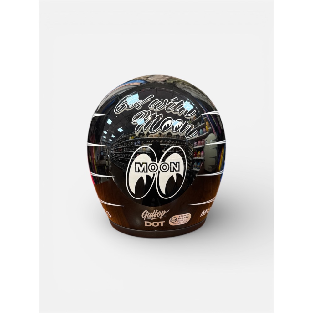 台灣限定Gallop X MOONEYES 2021 4/3安全帽-細節圖6