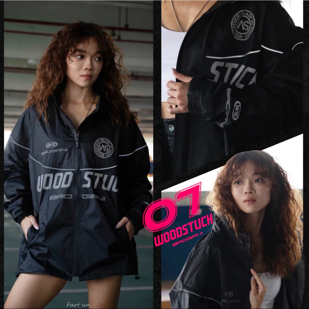 WOODSTUCK 聯名- 足球風套裝兩件式雨衣 07-細節圖9