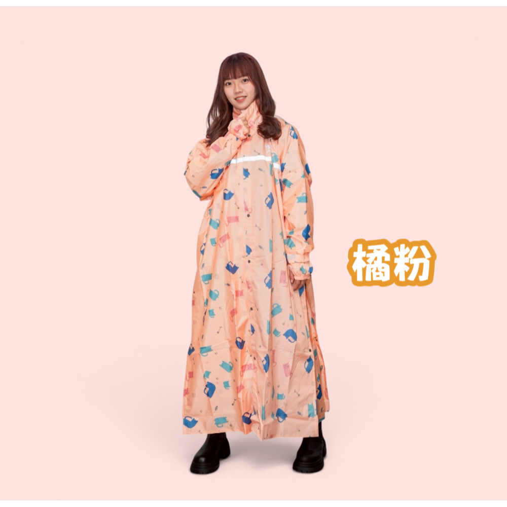 東瀚 D04 躲貓貓全開式雨衣 超人氣卡通-規格圖6
