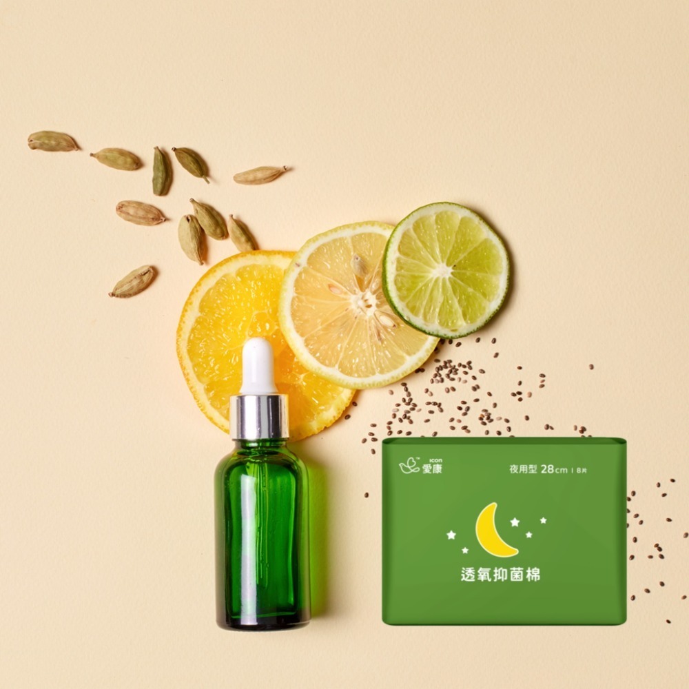 圓緣屋-(最快當天出貨) 愛康涼感衛生棉  別再問就是現貨不用等，其他尺寸都有哦~~-規格圖4