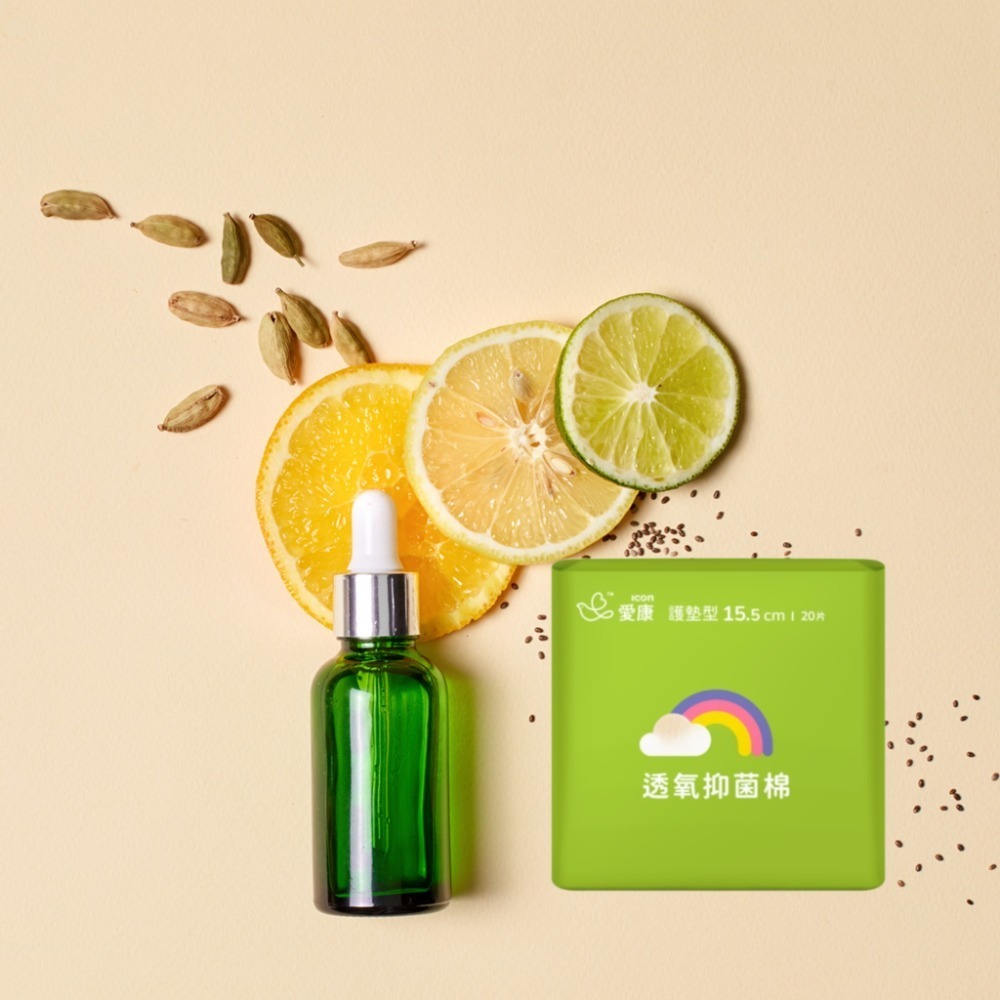 透氧抑菌棉(護墊)15.5cm / 20片 / 包