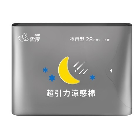 超引力涼感棉-夜用型 28cm / 7片