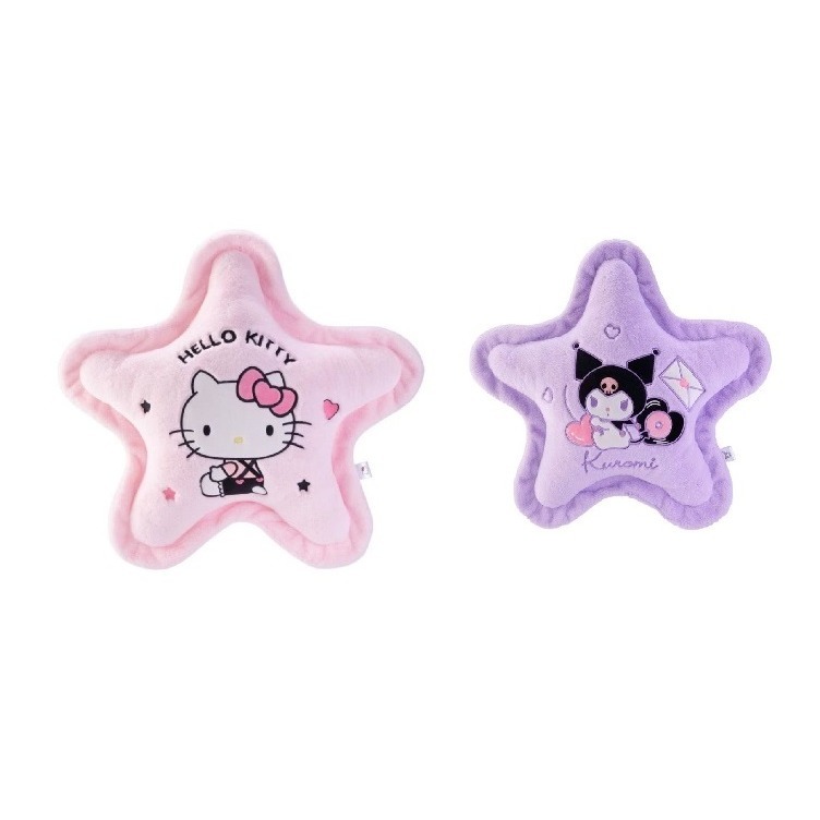 圓緣屋－－－HelloKitty星星抱枕靠枕臥室客廳玩偶擺件送抱枕女朋友生日禮物-規格圖3
