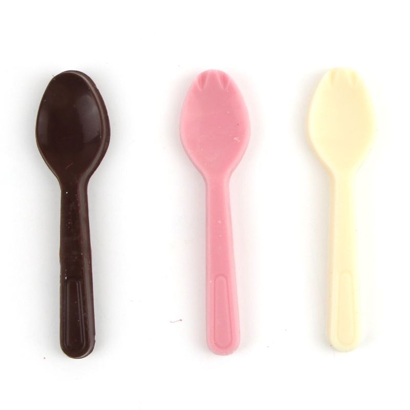 圓緣屋－－－能吃的湯匙，一起讓日常更甜吧🍫🥄韓國超美味可吃的湯匙巧克力-20g(單包)幸福滿分💕-細節圖3