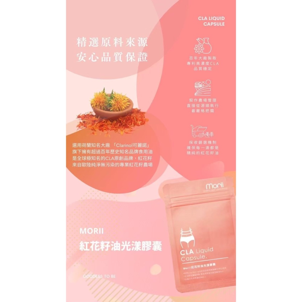 CLA紅花光漾膠囊-細節圖6