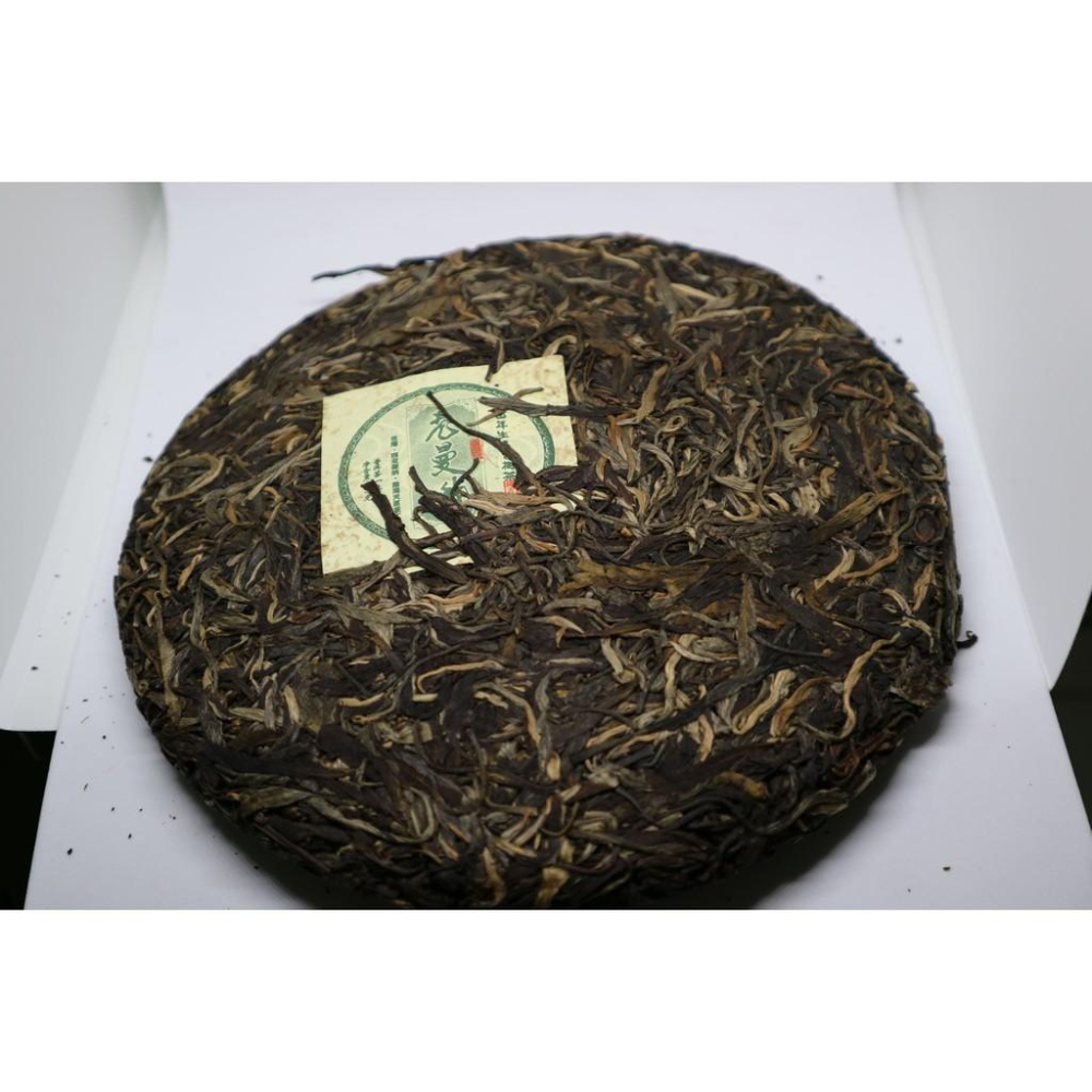 【二斟坊】百年生態古樹茶 老曼峨 357g-細節圖4